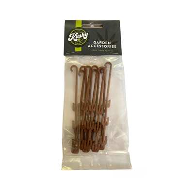 Stem hook 12cm - Terracotta - 10 Pack